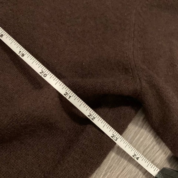 Club Room 100% Lambs Wool Long Sleeve Brown Sweater size XL - Picture 5 of 5